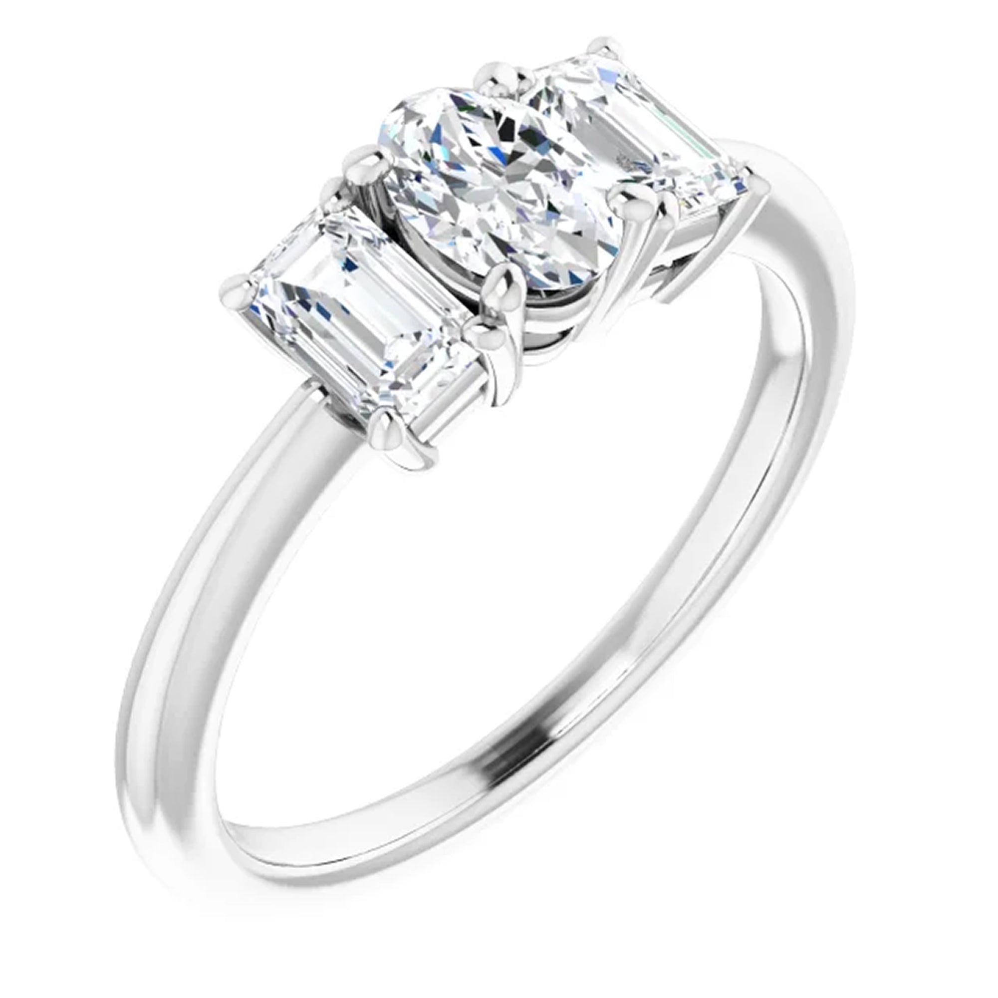 14K White Gold - 1.50