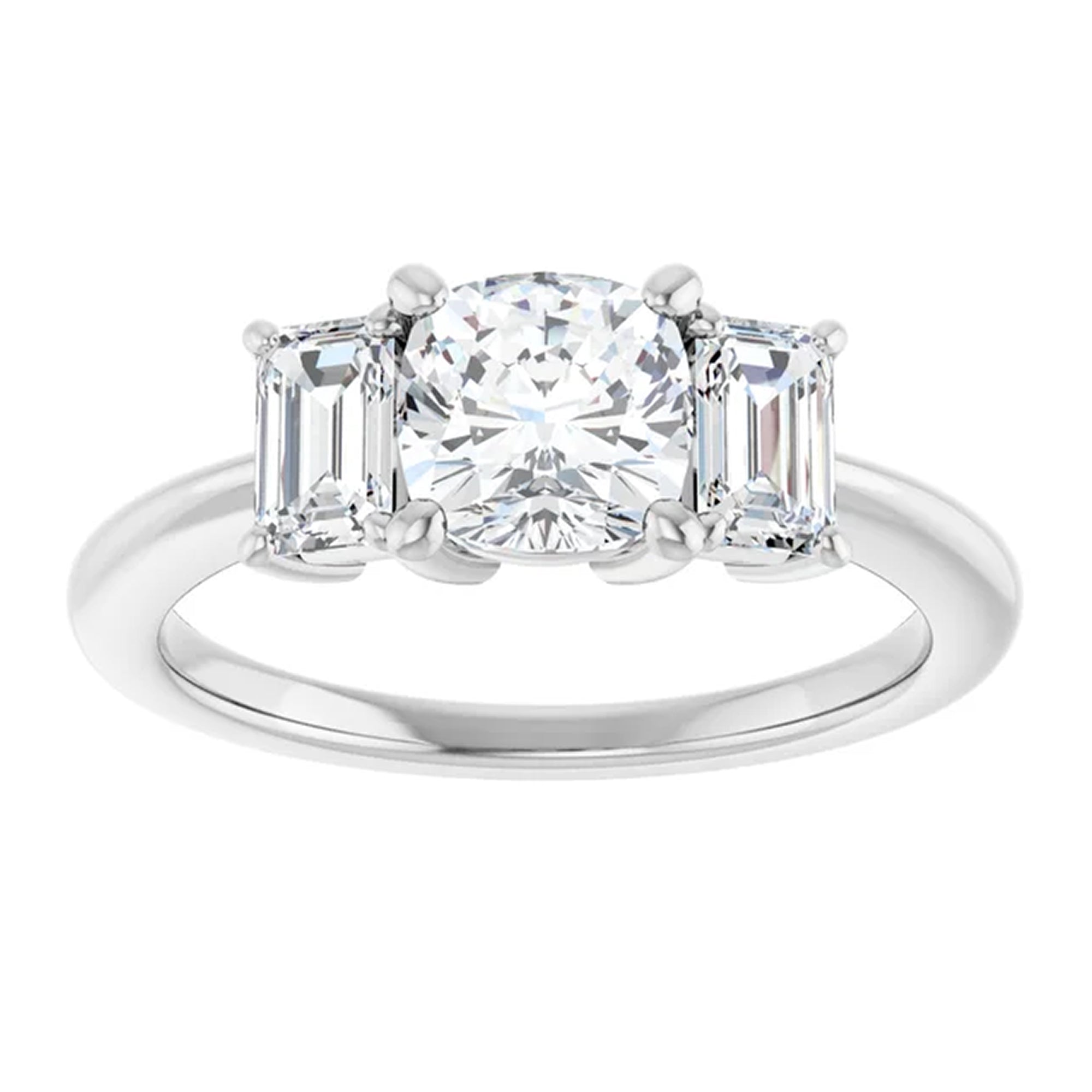 18K White Gold - 2.75