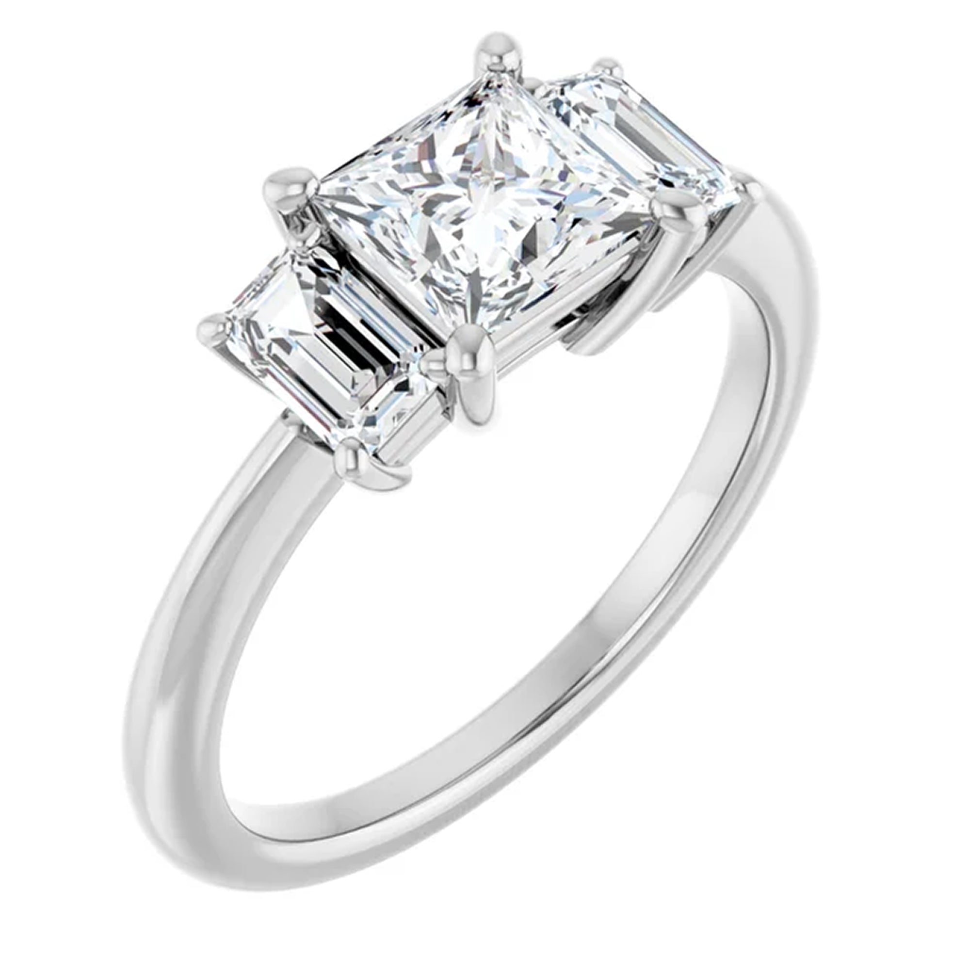 14K White Gold - 2.15