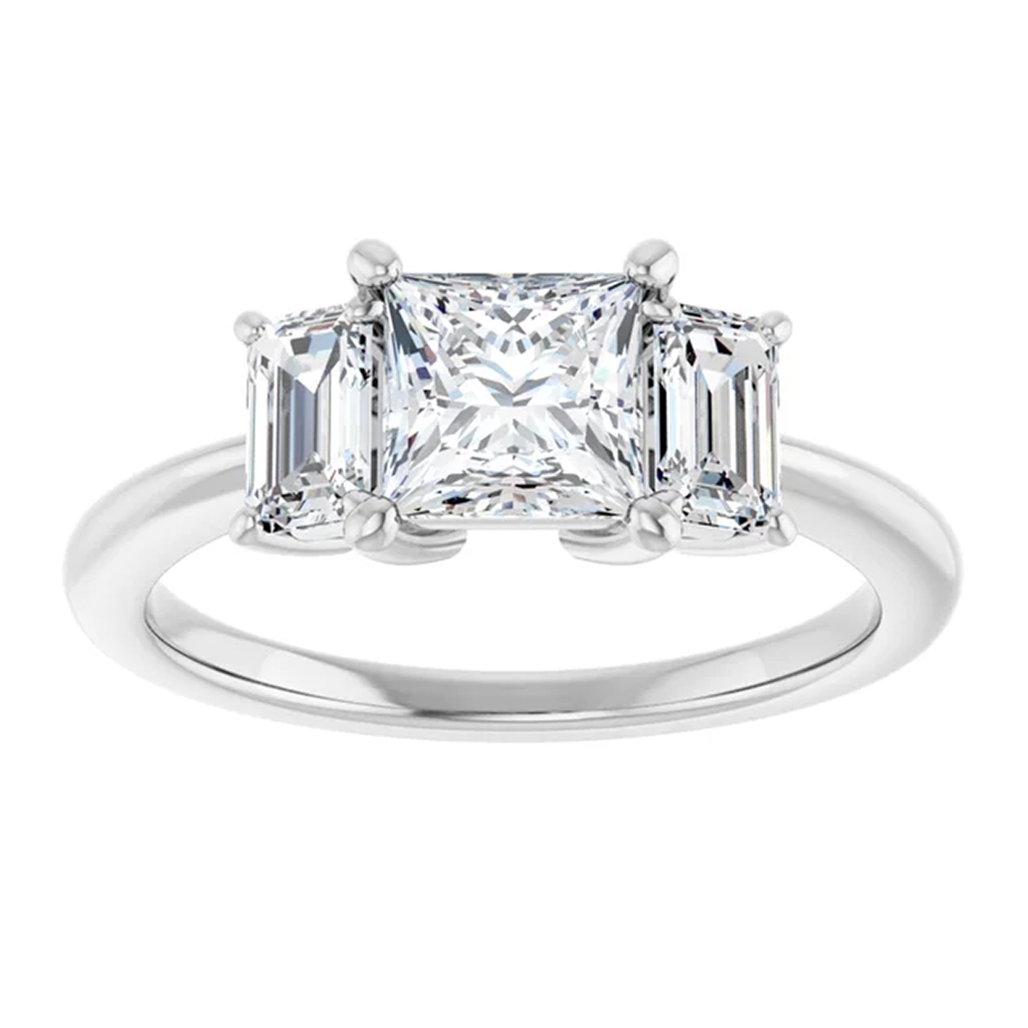 18K White Gold - 2.90