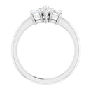 14K White Gold - 1.05