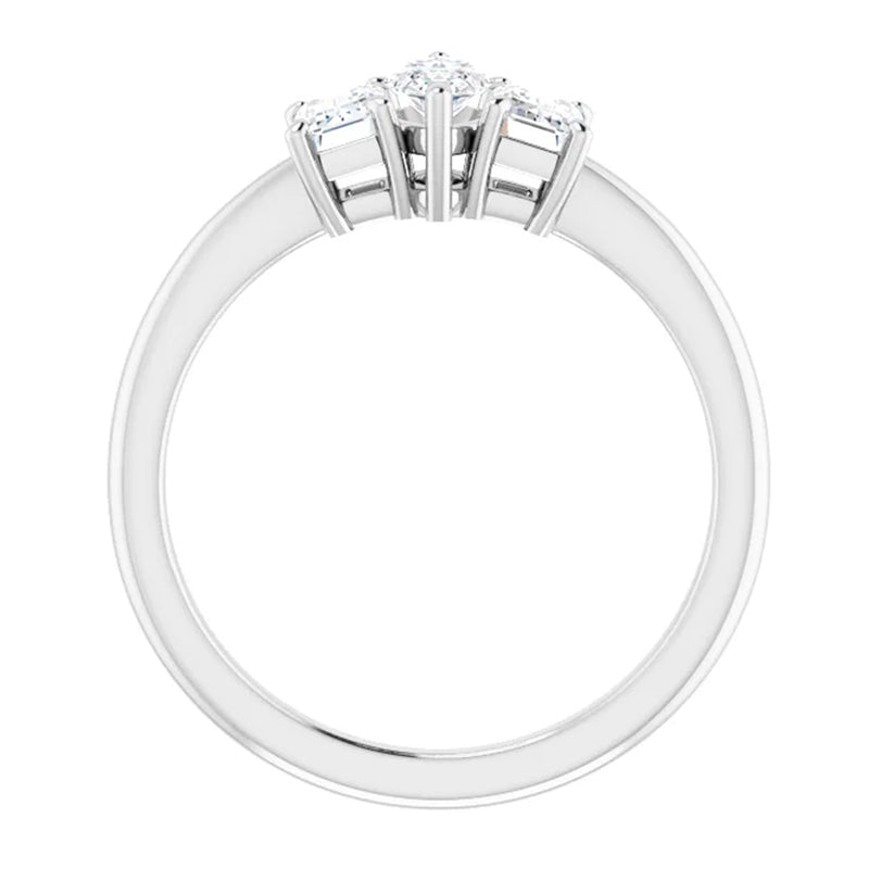 14K White Gold - 1.05