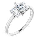 18K White Gold - 1.05