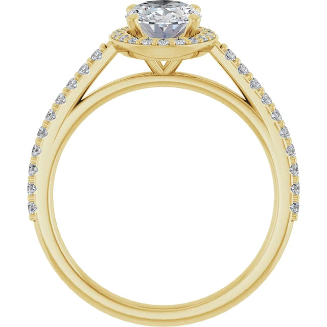 14K Yellow Gold - 1.00