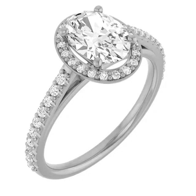14K White Gold - 1.00
