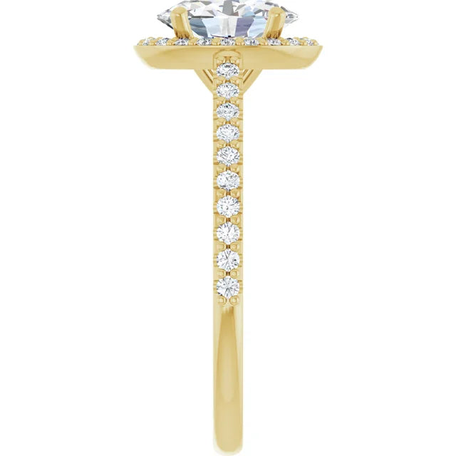 18K Yellow Gold - 1.00