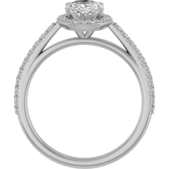 18K White Gold - 1.00