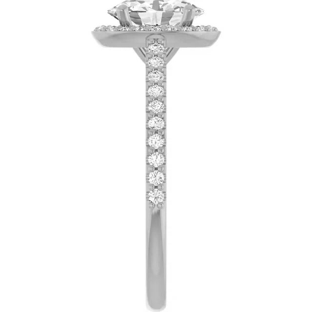 18K White Gold - 1.00