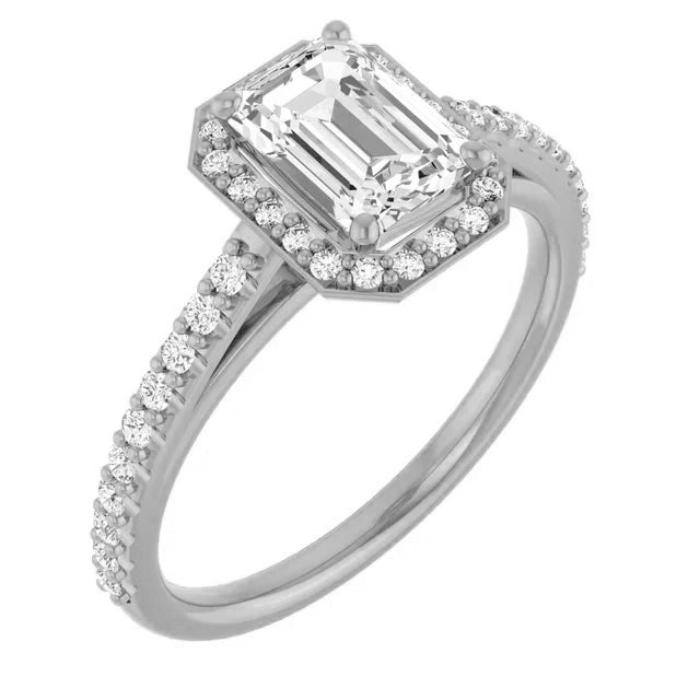 14K White Gold - 1.00