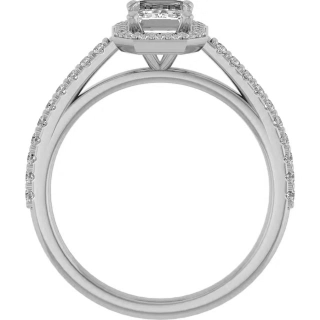 14K White Gold - 1.00