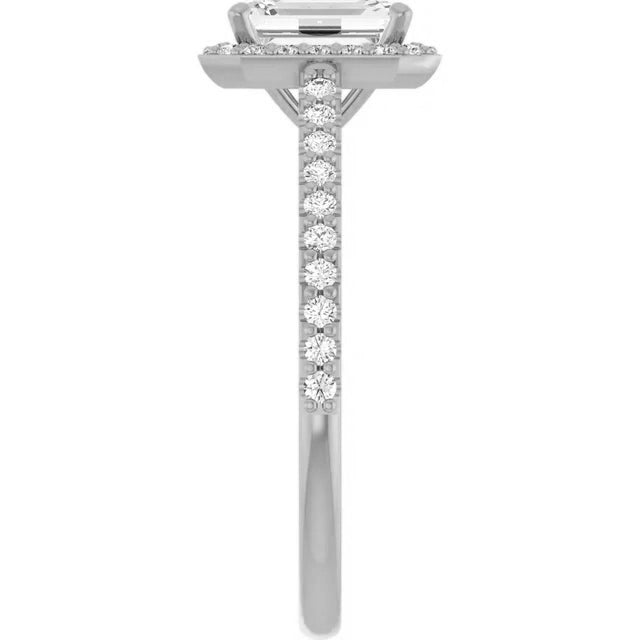 14K White Gold - 1.00