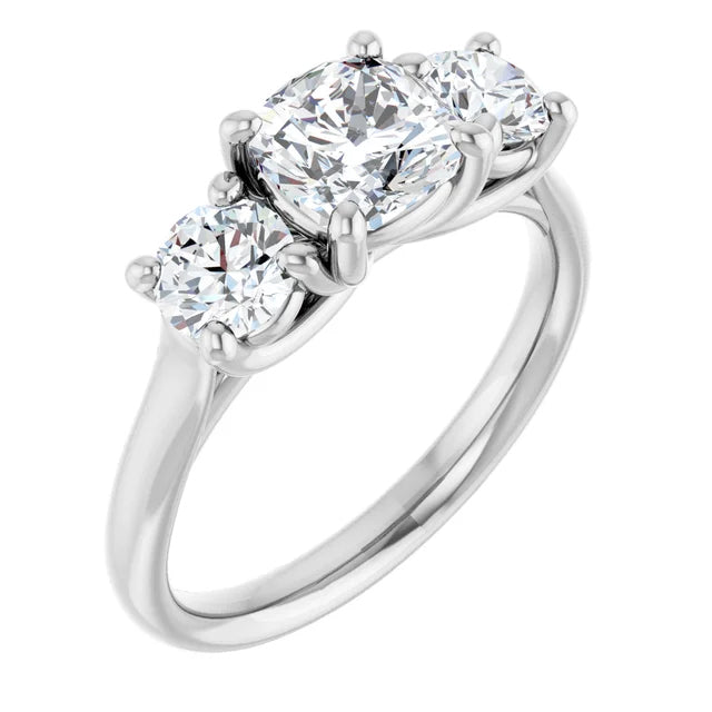 14K White Gold - 1.00