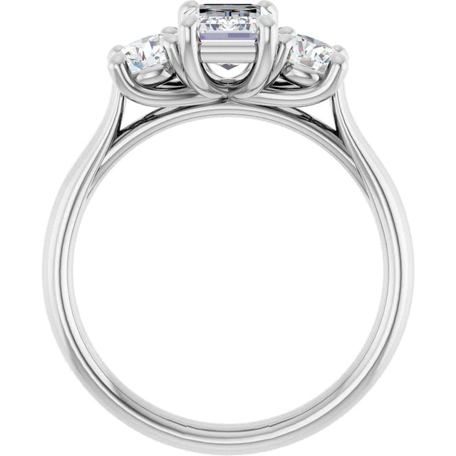 14K White Gold - 1.00