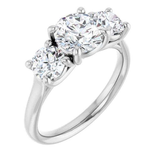 14K White Gold - 1.00