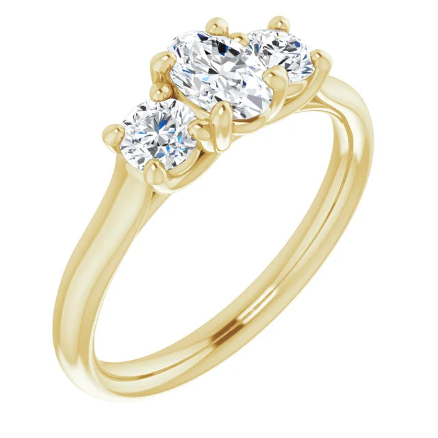 14K Yellow Gold - 1.00