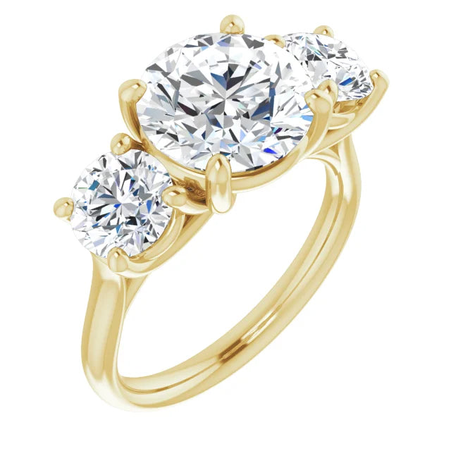 14K Yellow Gold - 3.00