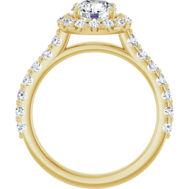 14K Yellow Gold - 1.00