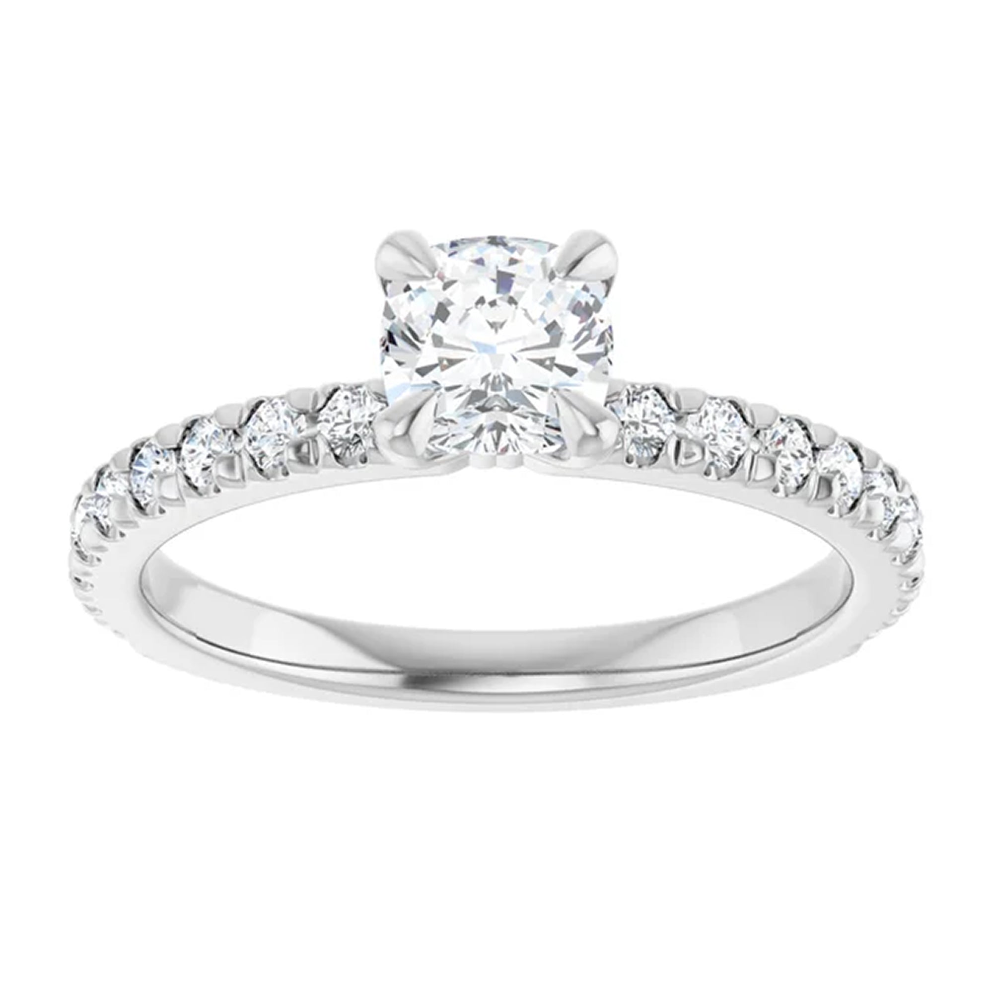 14K White Gold - 1.05