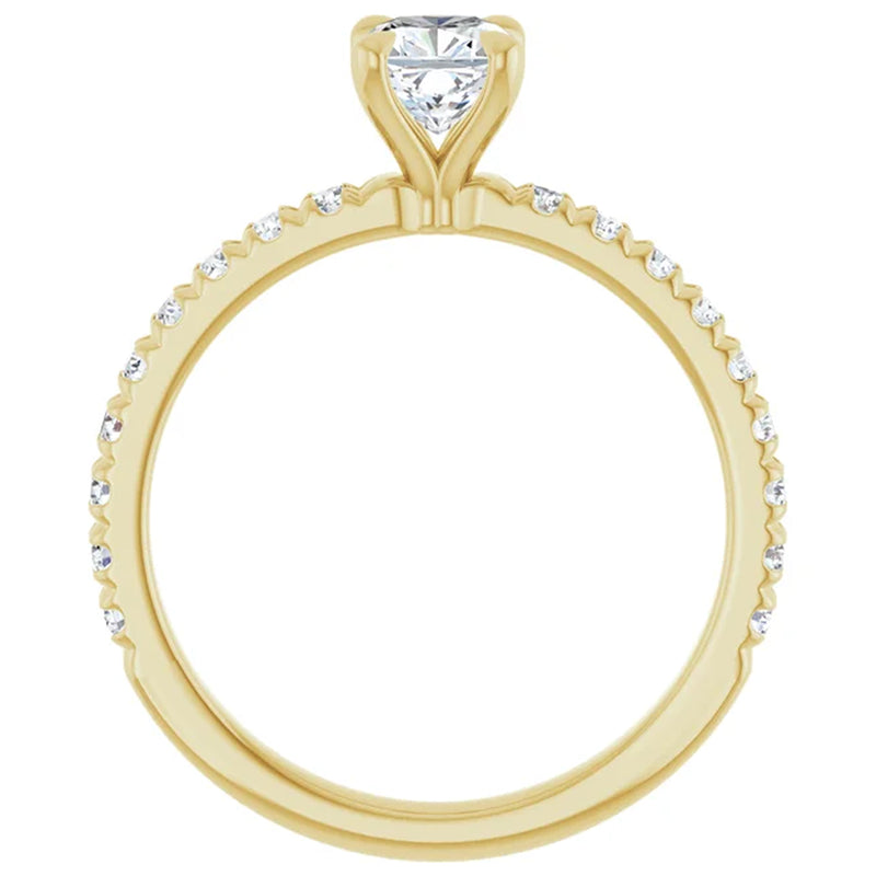 14K Yellow Gold - 1.05