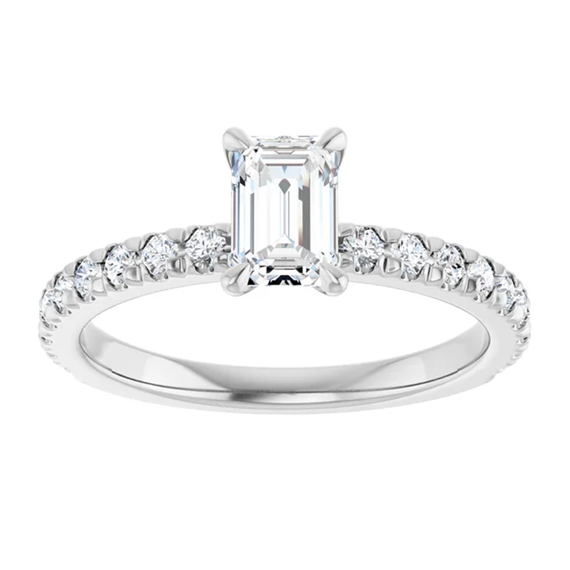 18K White Gold - 1.00