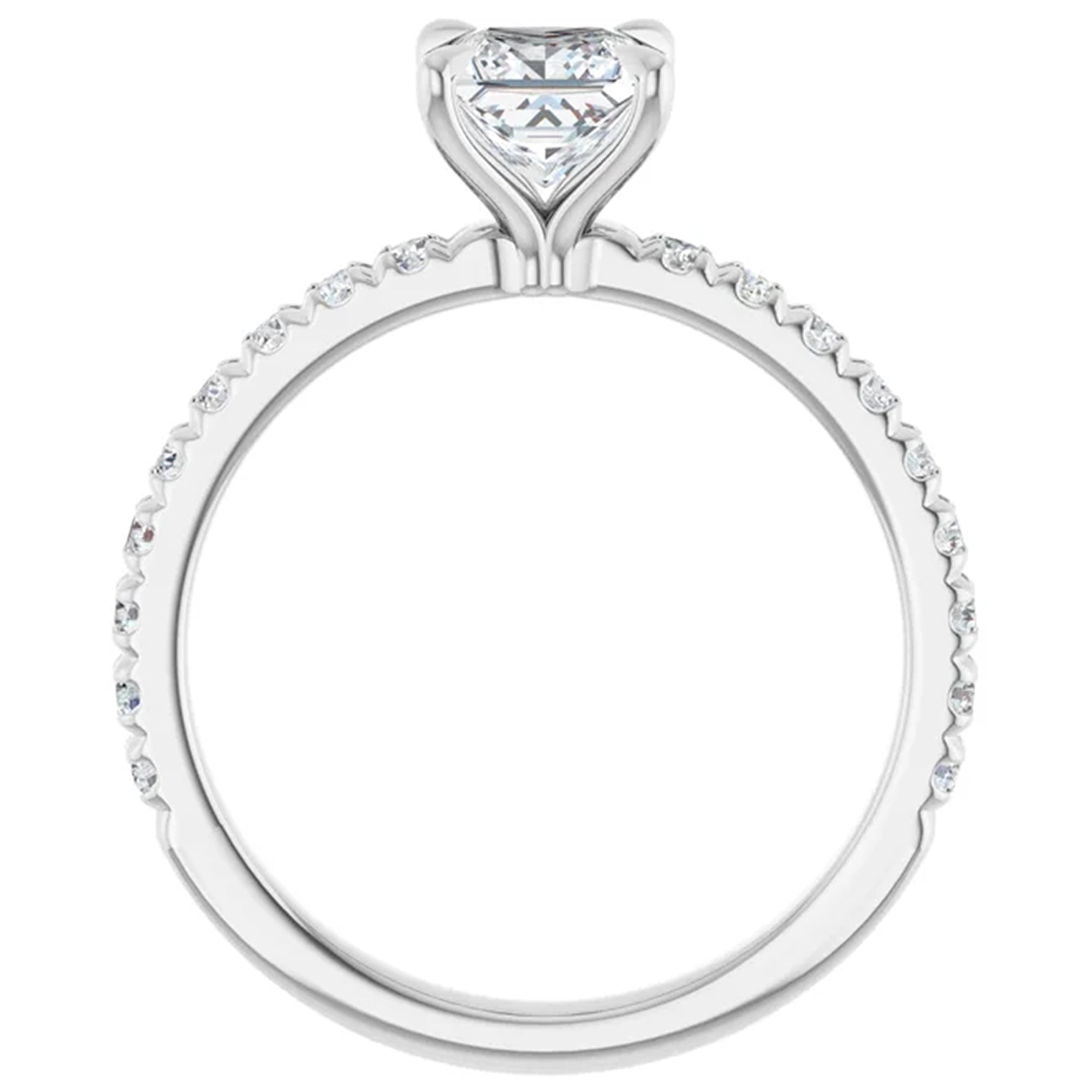 14K White Gold - 1.15