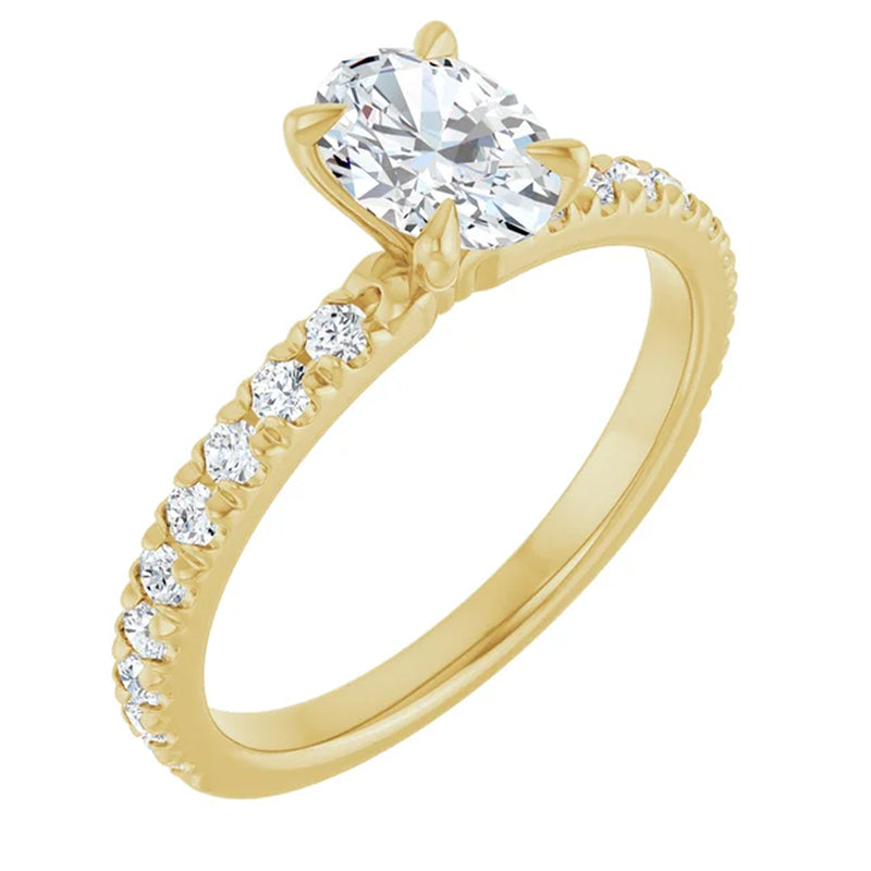 14K Yellow Gold - 1.10