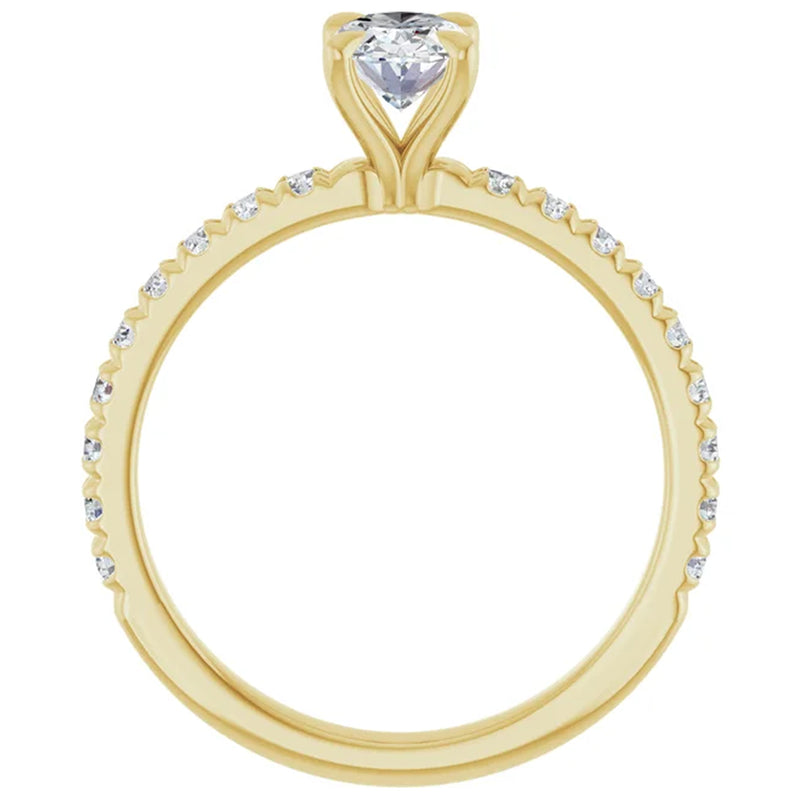 14K Yellow Gold - 1.10