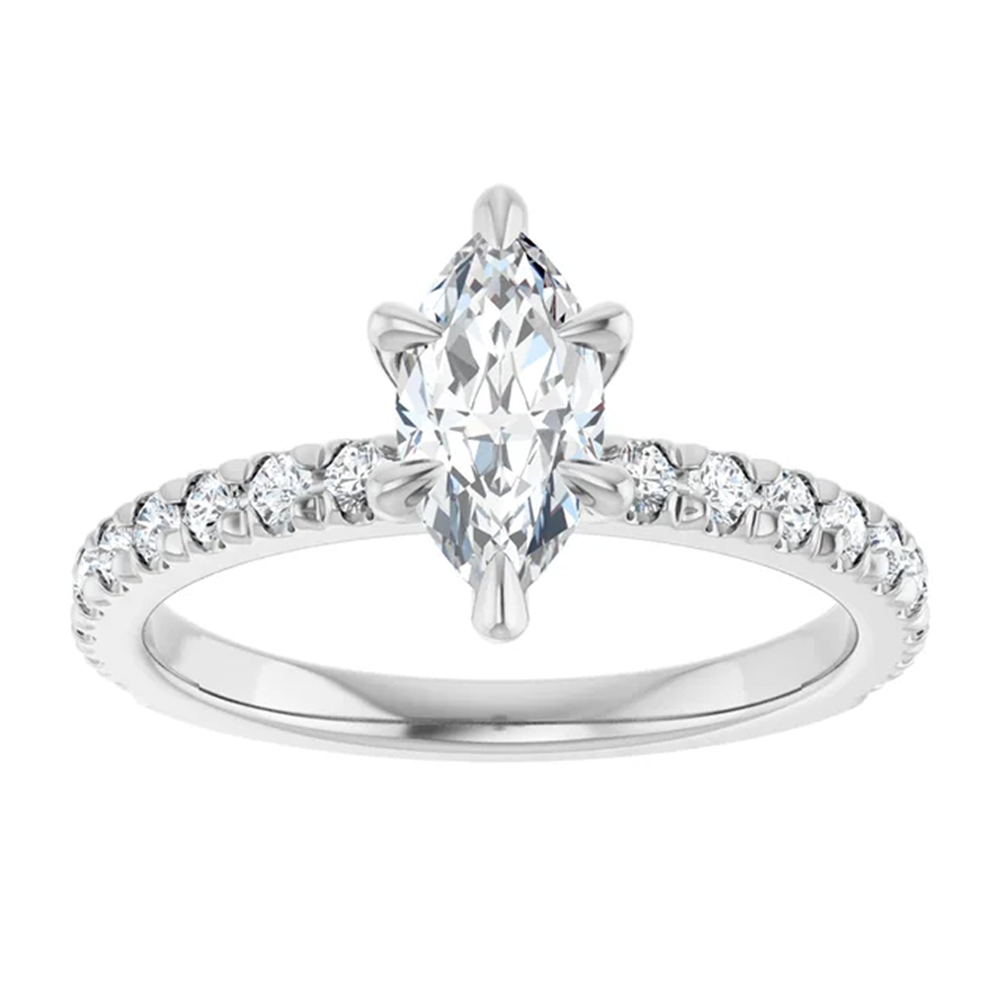 14K White Gold - 1.35