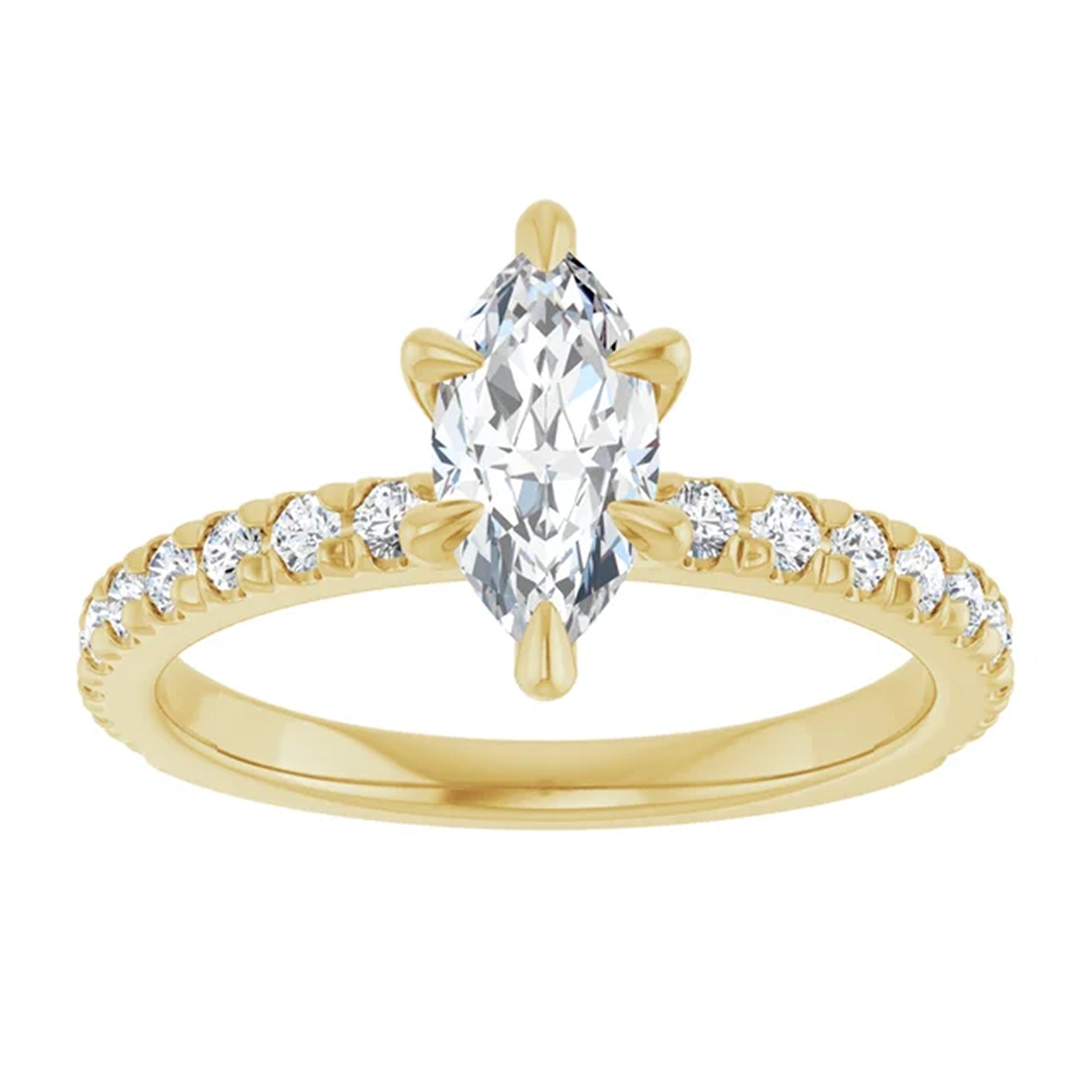 18K Yellow Gold - 1.35