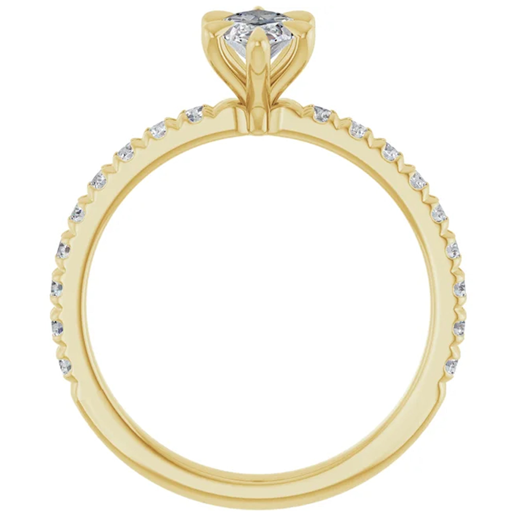 18K Yellow Gold - 1.35