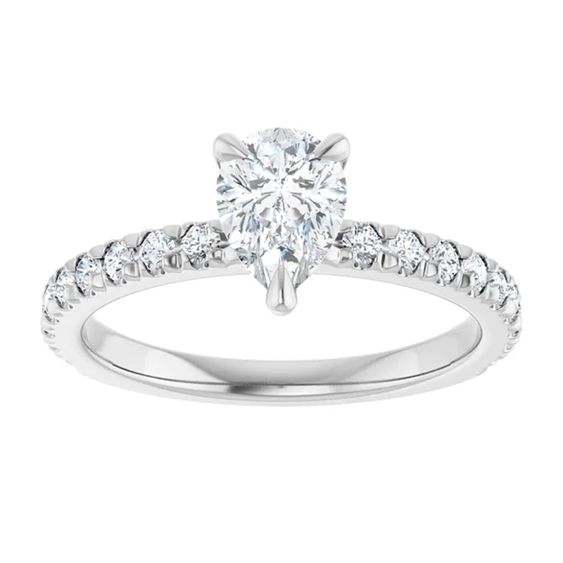 18K White Gold - 1.00