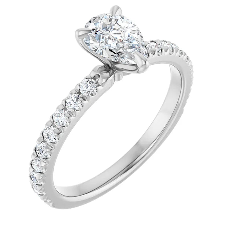 18K White Gold - 1.00
