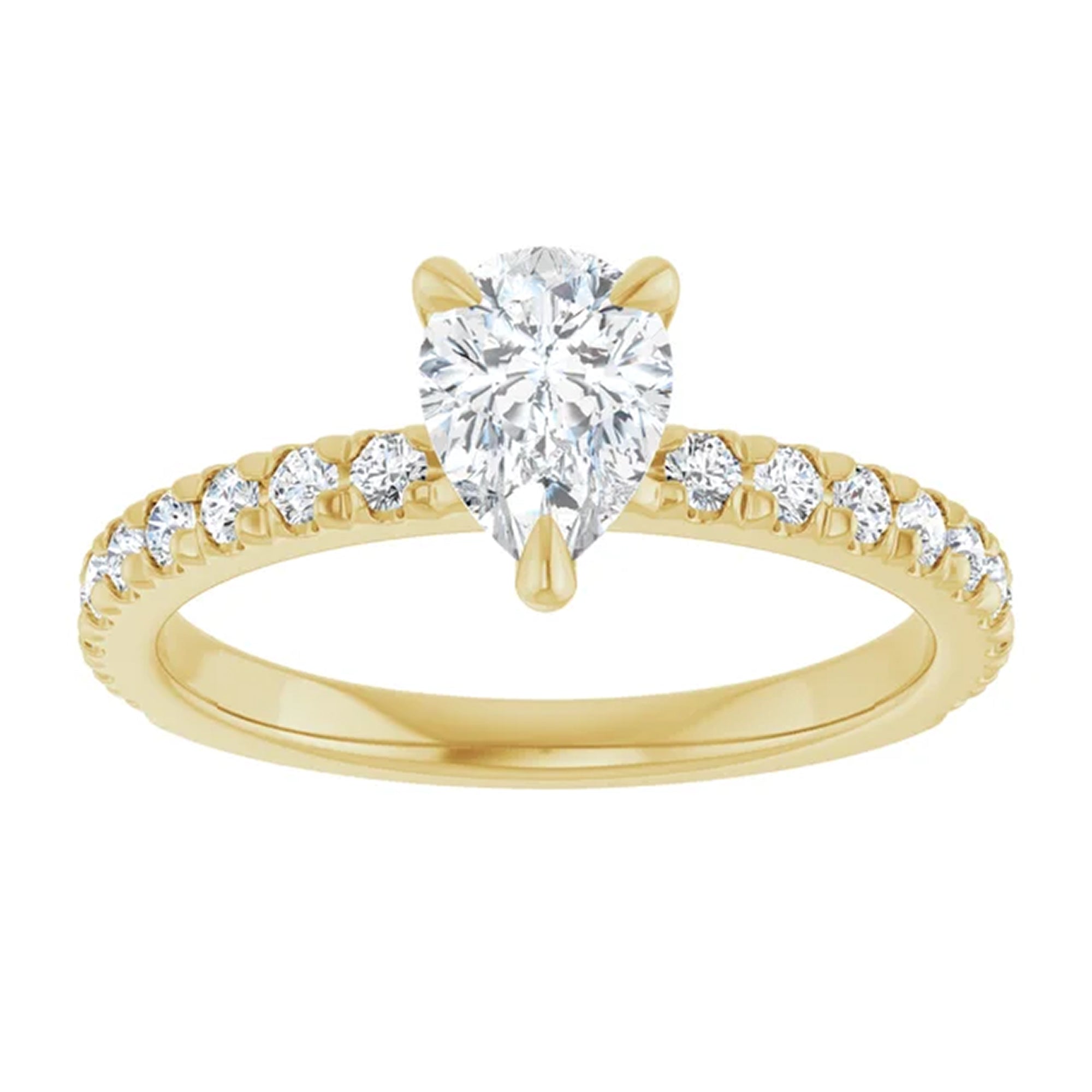 18K Yellow Gold - 1.00