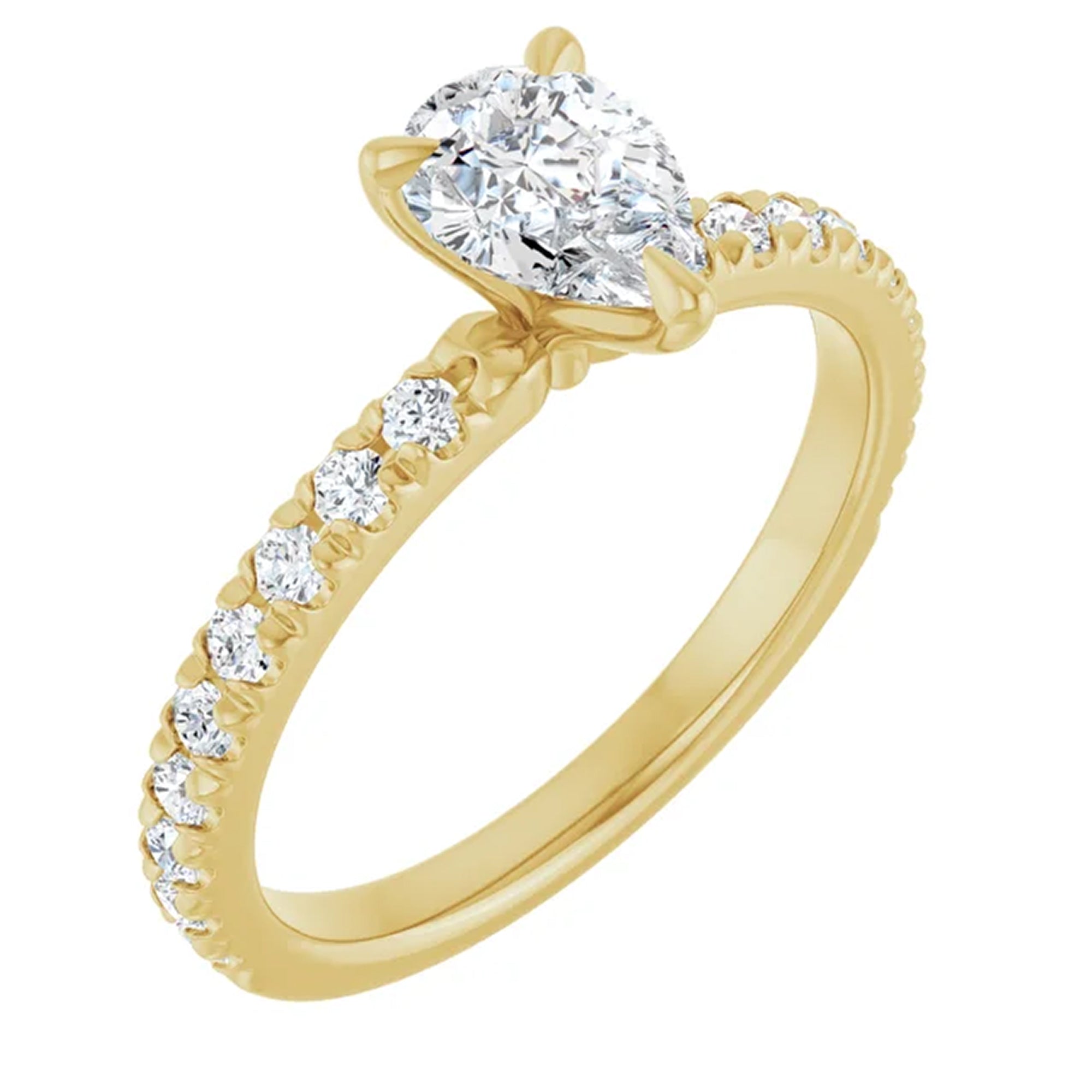 18K Yellow Gold - 1.00