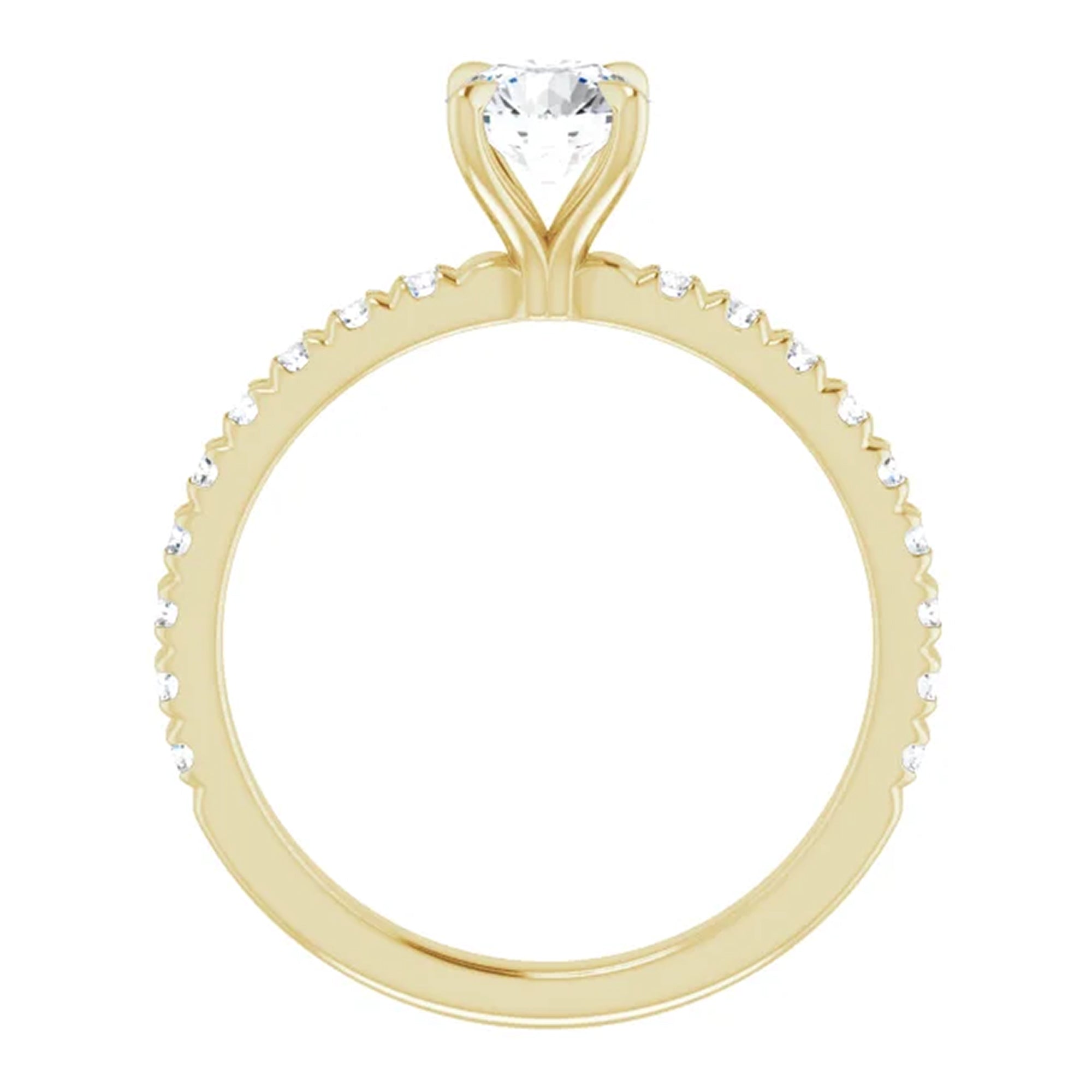 18K Yellow Gold - 1.00