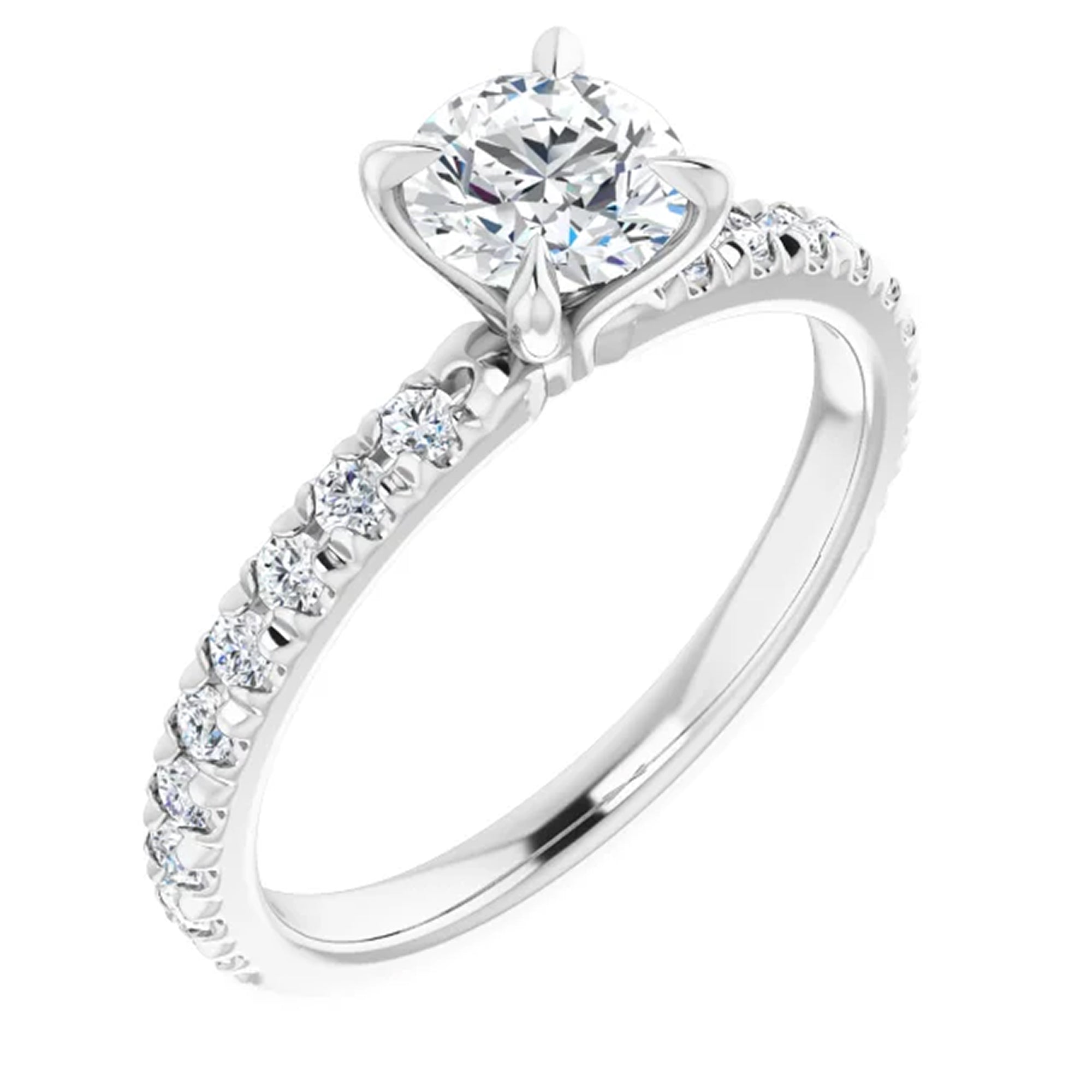 14K White Gold - 2.35