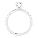 14K White Gold - 2.95