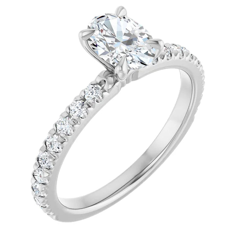 18K White Gold - 1.10