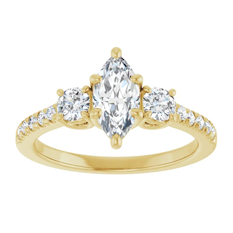 18K Yellow Gold - 1.55