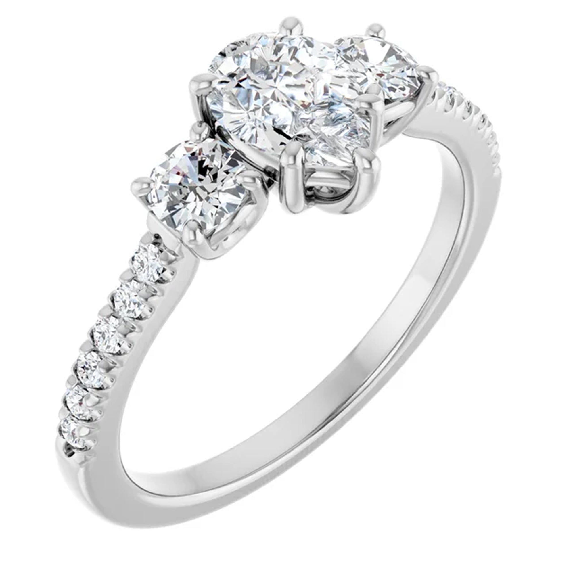 18K White Gold - 1.20