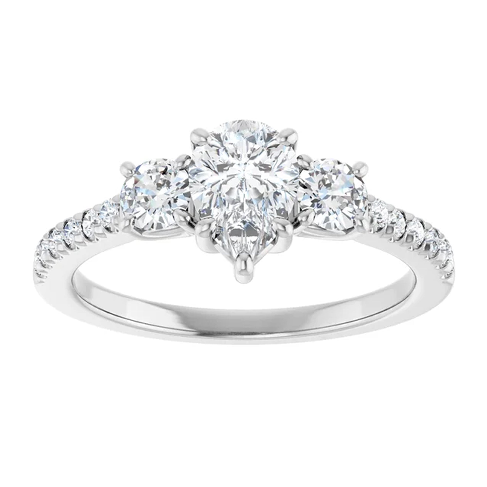 18K White Gold - 2.15