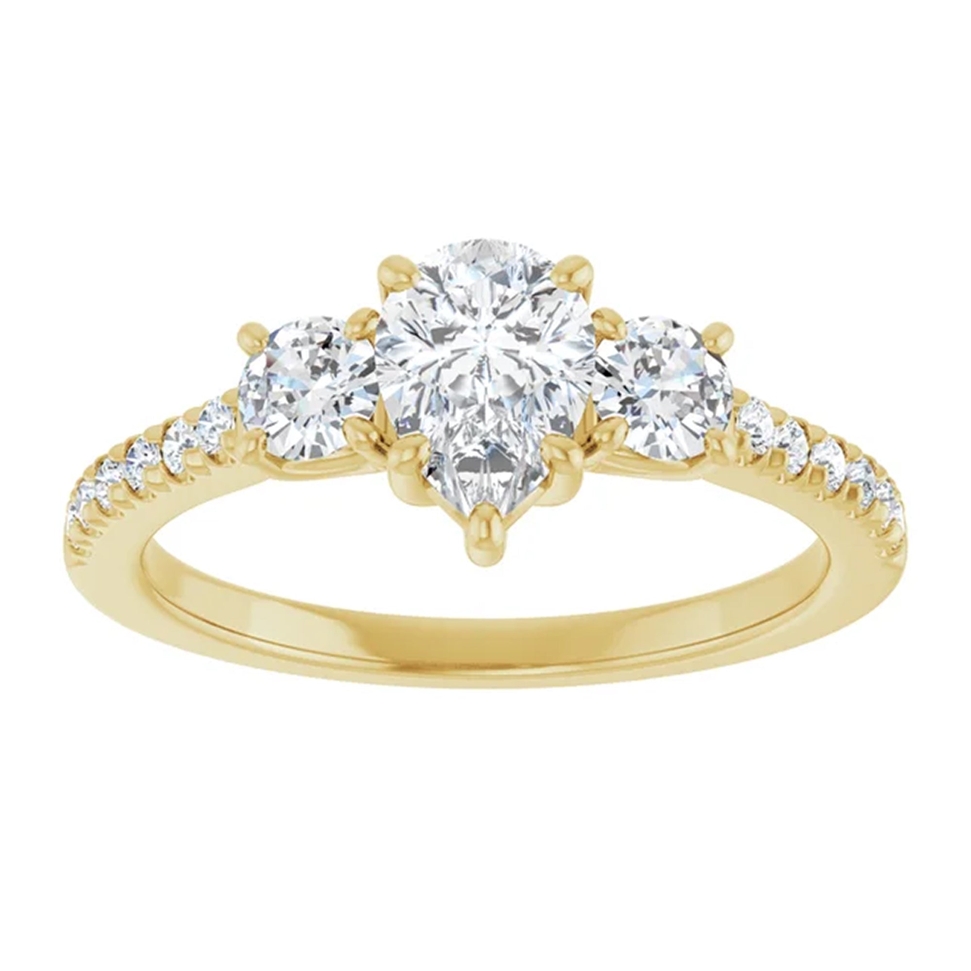 18K Yellow Gold - 2.15