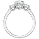 14K White Gold - 2.80
