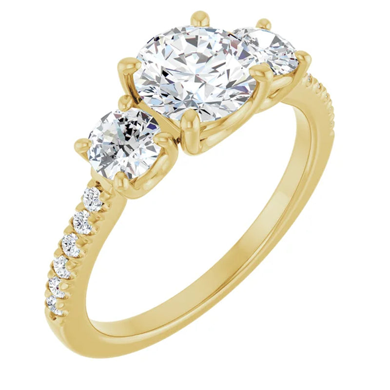 14K Yellow Gold - 2.80