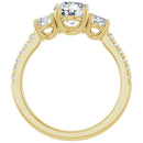 14K Yellow Gold - 2.80