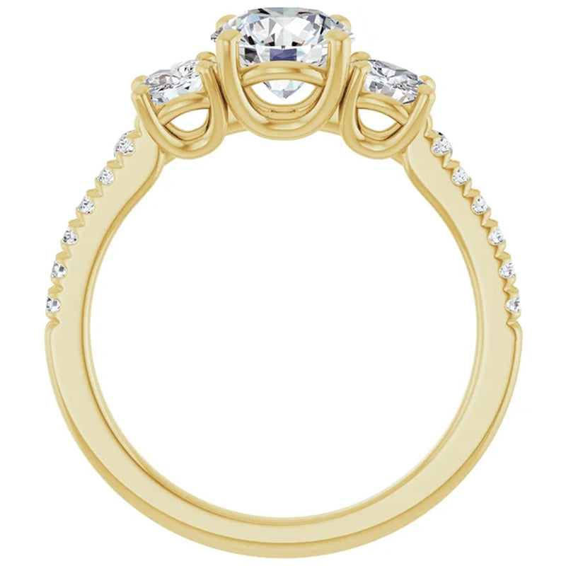 14K Yellow Gold - 2.80