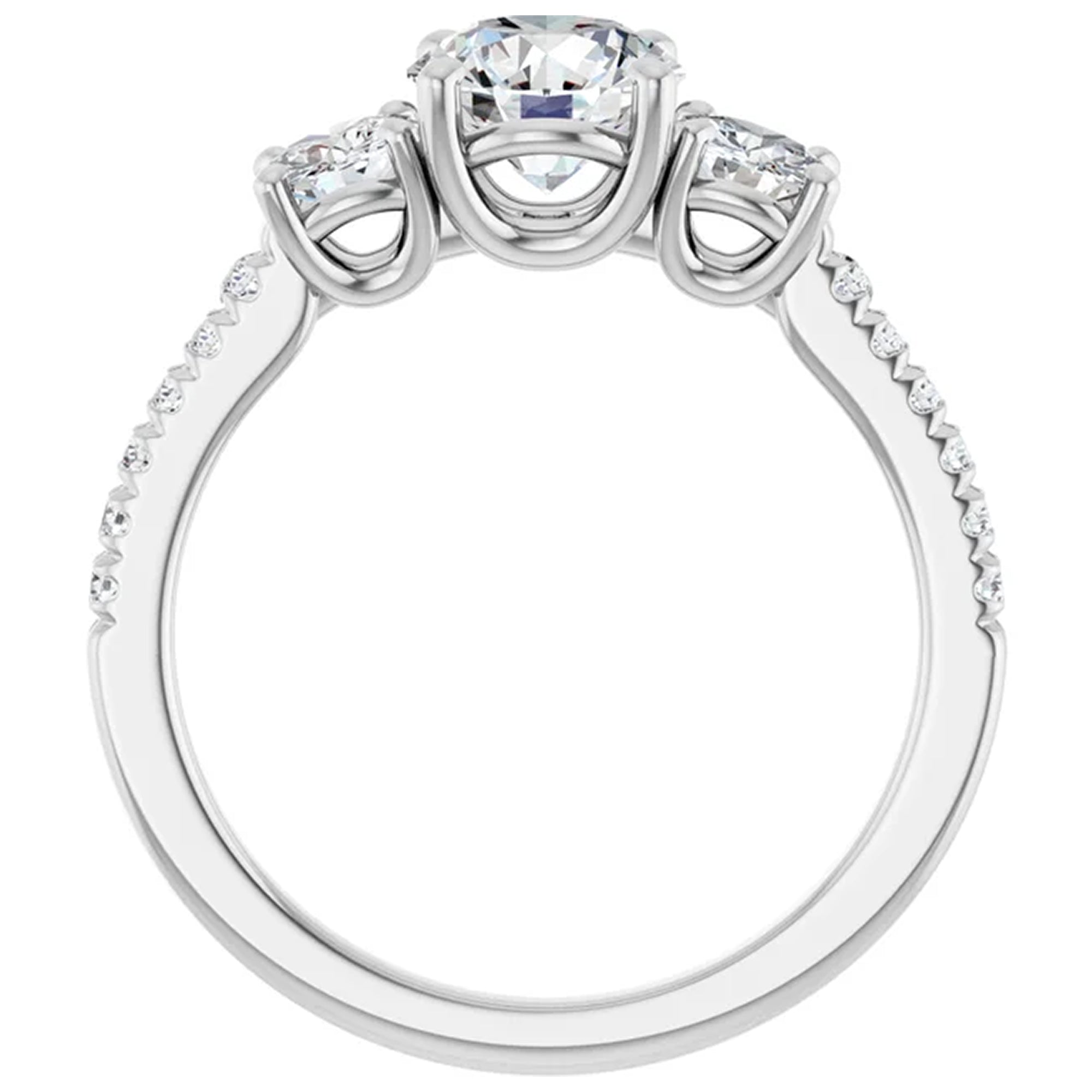 14K White Gold - 3.75
