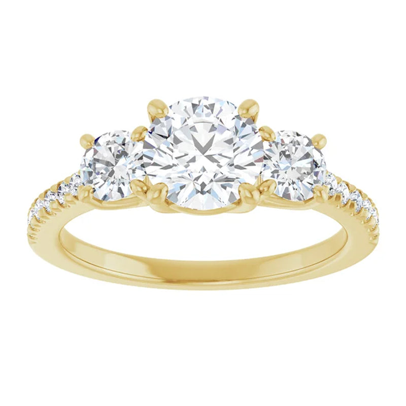 18K Yellow Gold - 3.75