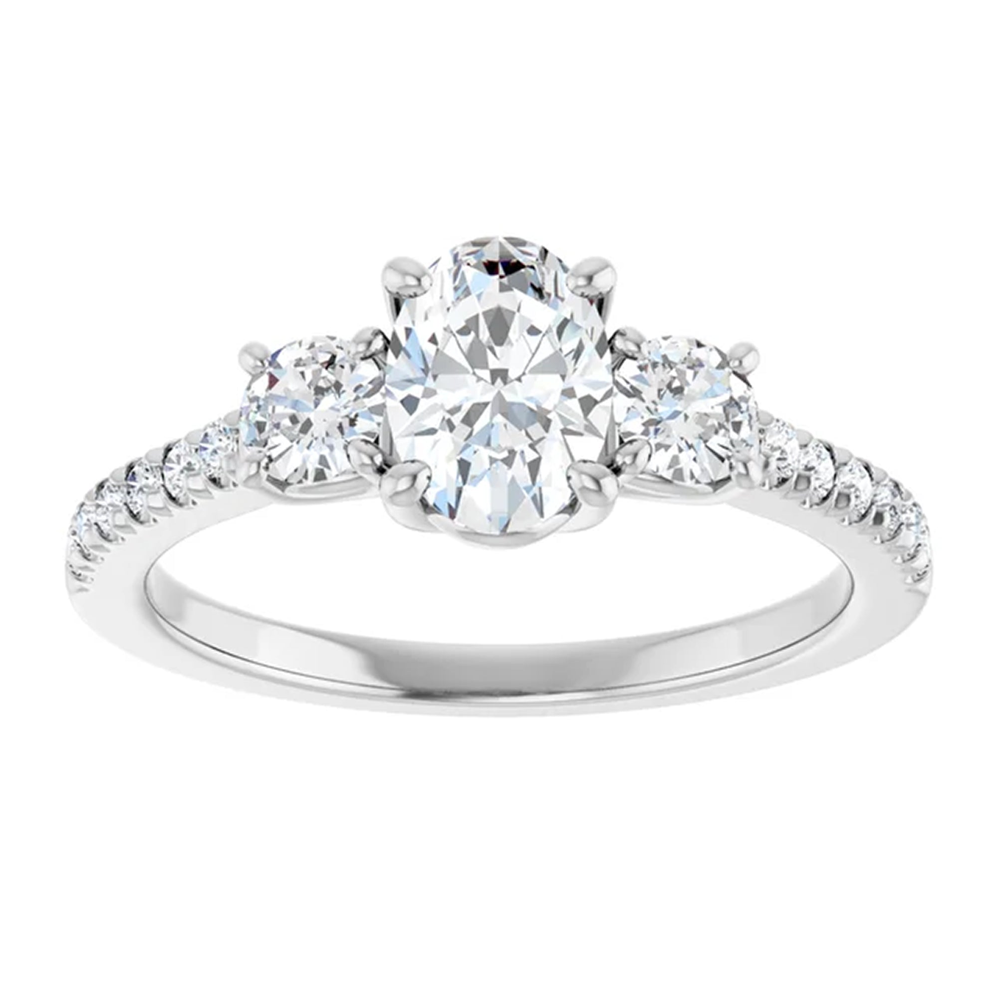 14K White Gold - 1.30