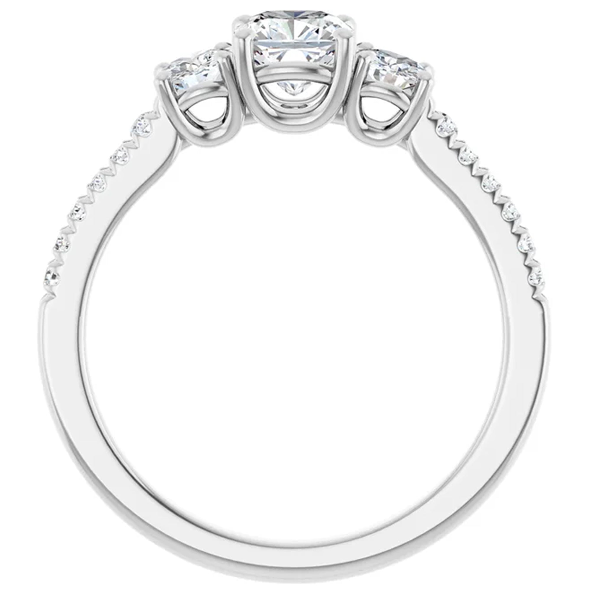 14K White Gold - 2.65